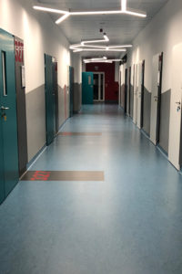 Posadzka po renowacji - Uniwersytet Medyczny w Łodzi