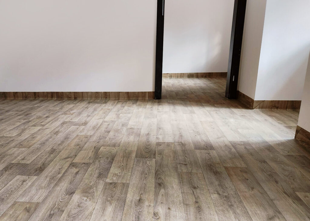Budynek biurowy w Katowicach - żywica, PVC i LVT